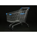 European Chassis Supermarket Wire Shopping Hand Cart Trolley